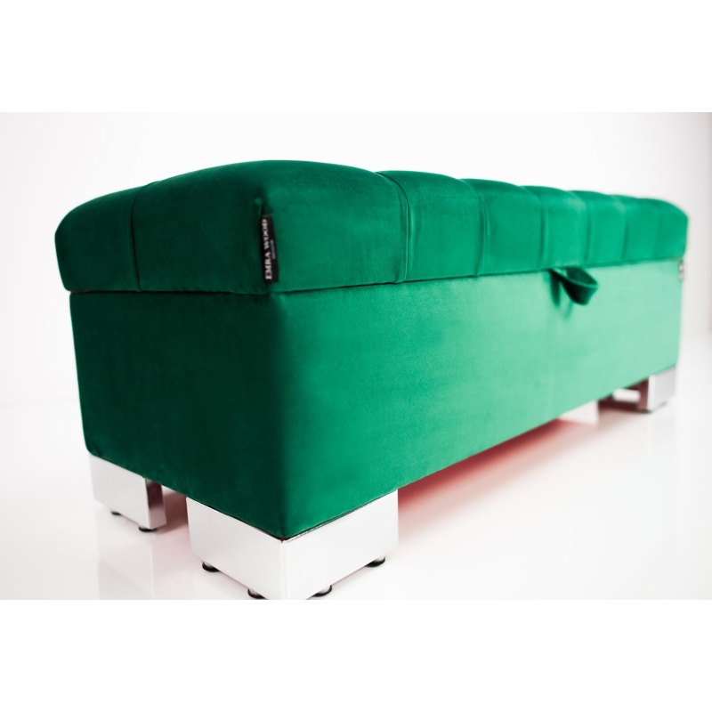 Tufted Storage Bench